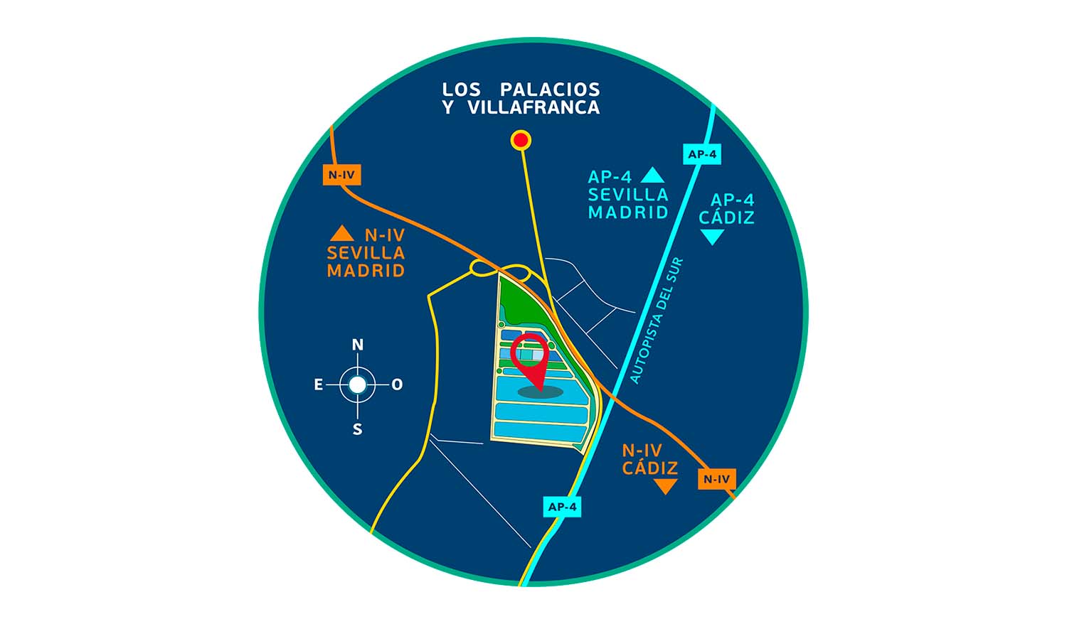 Parque logístico Sevilla ubicación estrategica